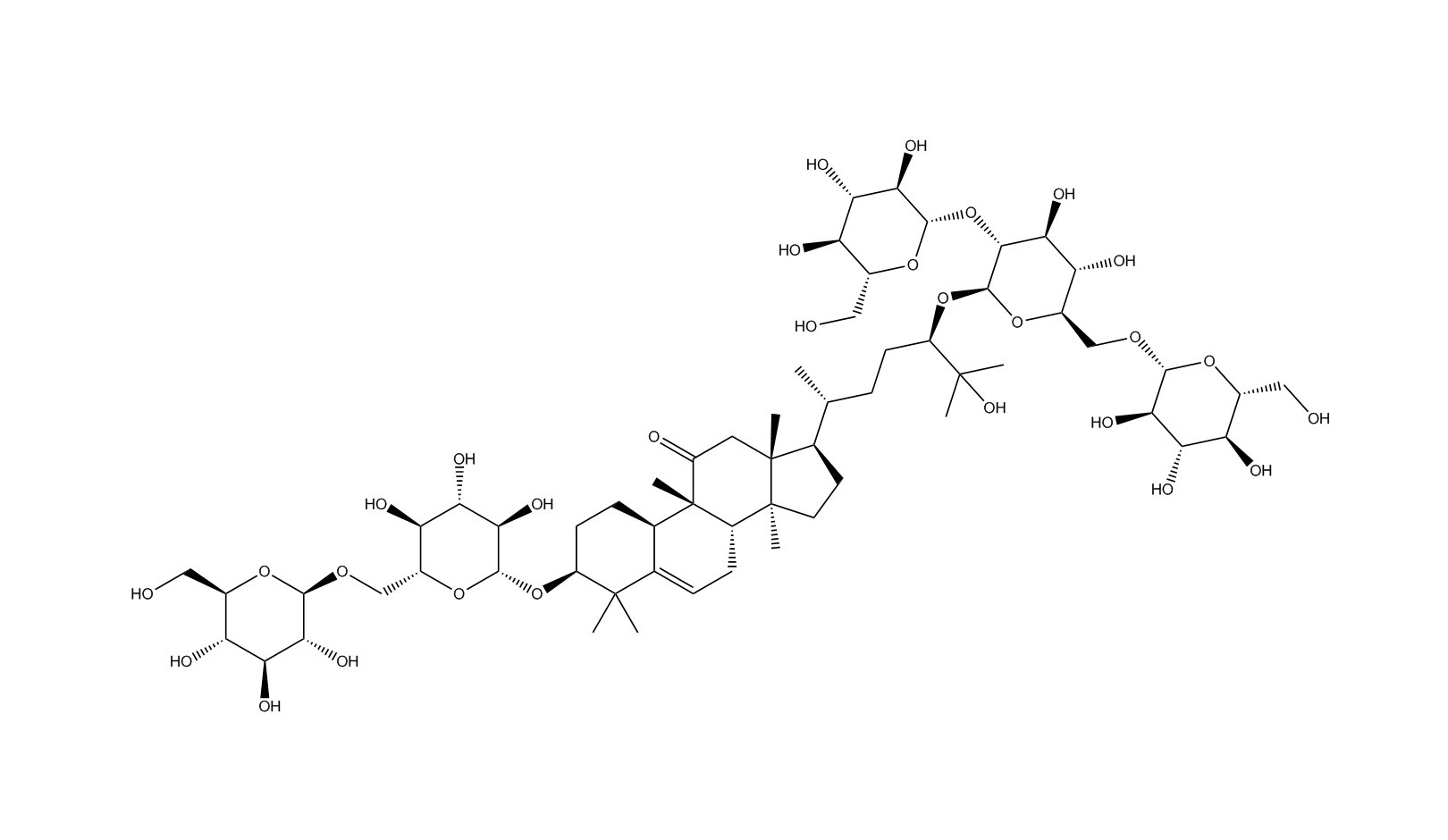 11-氧-羅漢果苷V|126105-11-1