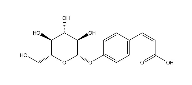 香豆酸-4-葡萄糖苷|117405-48-8